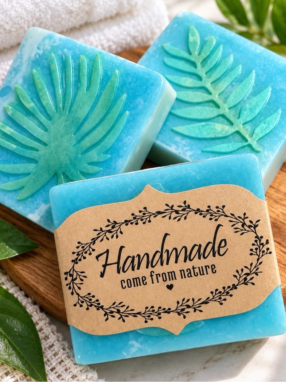 Handmade Tropical Mist Bath & Body Soap - Natural Scented Bar